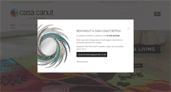 Desktop Screenshot of casacanutbotiga.com