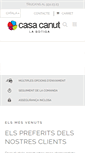 Mobile Screenshot of casacanutbotiga.com